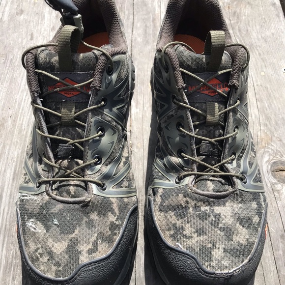 Shoes | Mens Merrell Camp Size 8 Waterproof Reinforced Toe Work Shoes ...